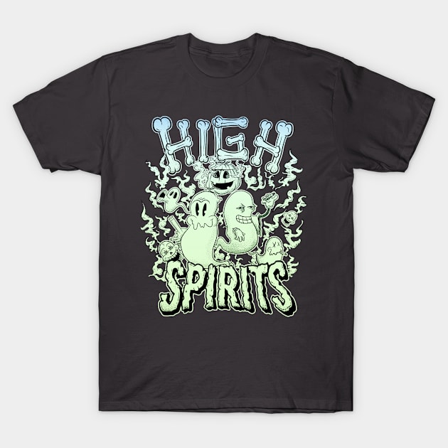 High Spirits T-Shirt by Artist78